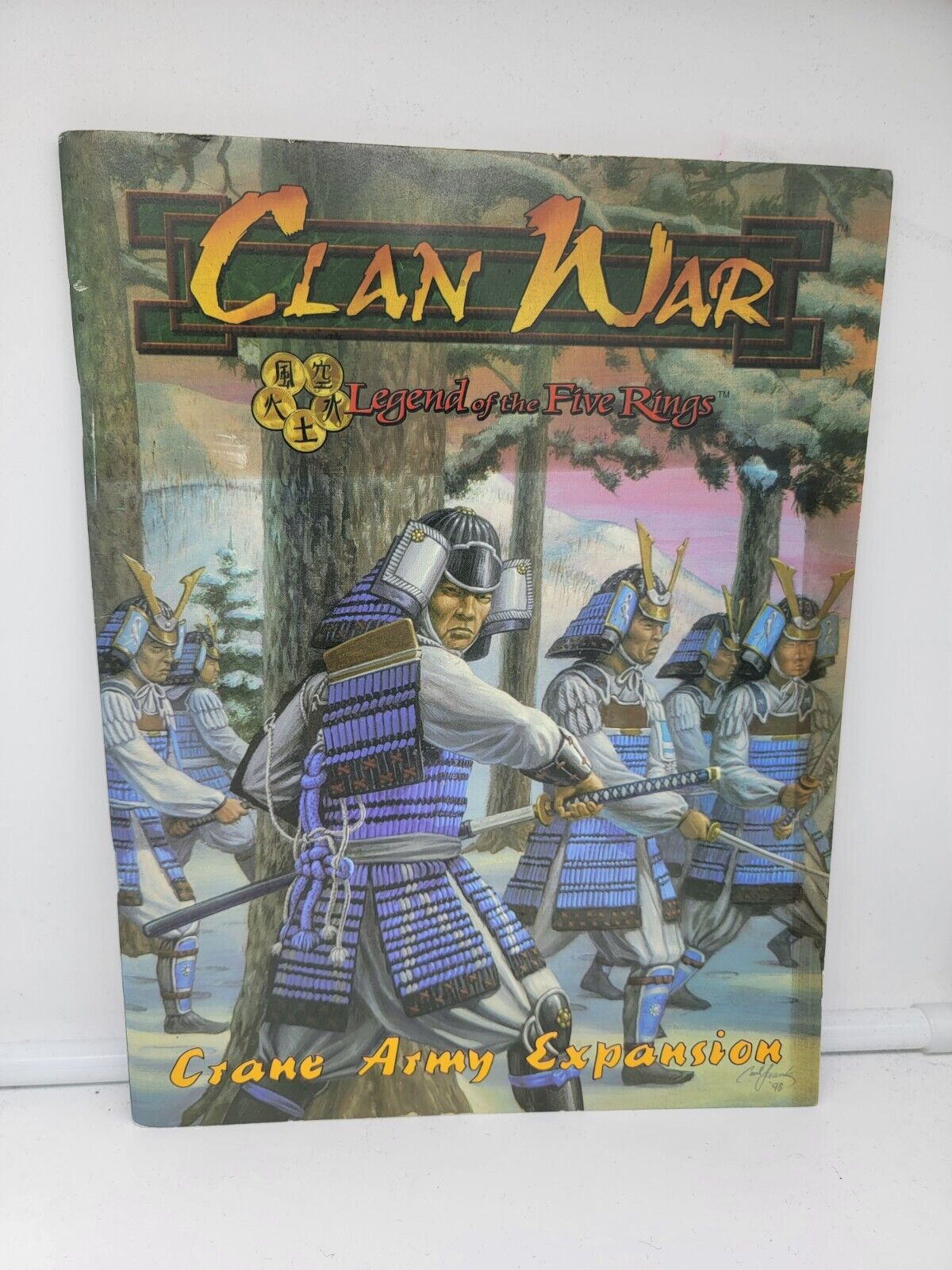 L5r Clan War Crane Army Expansion Book - 12-006-1 - 1998 - Wizards Of The Coast