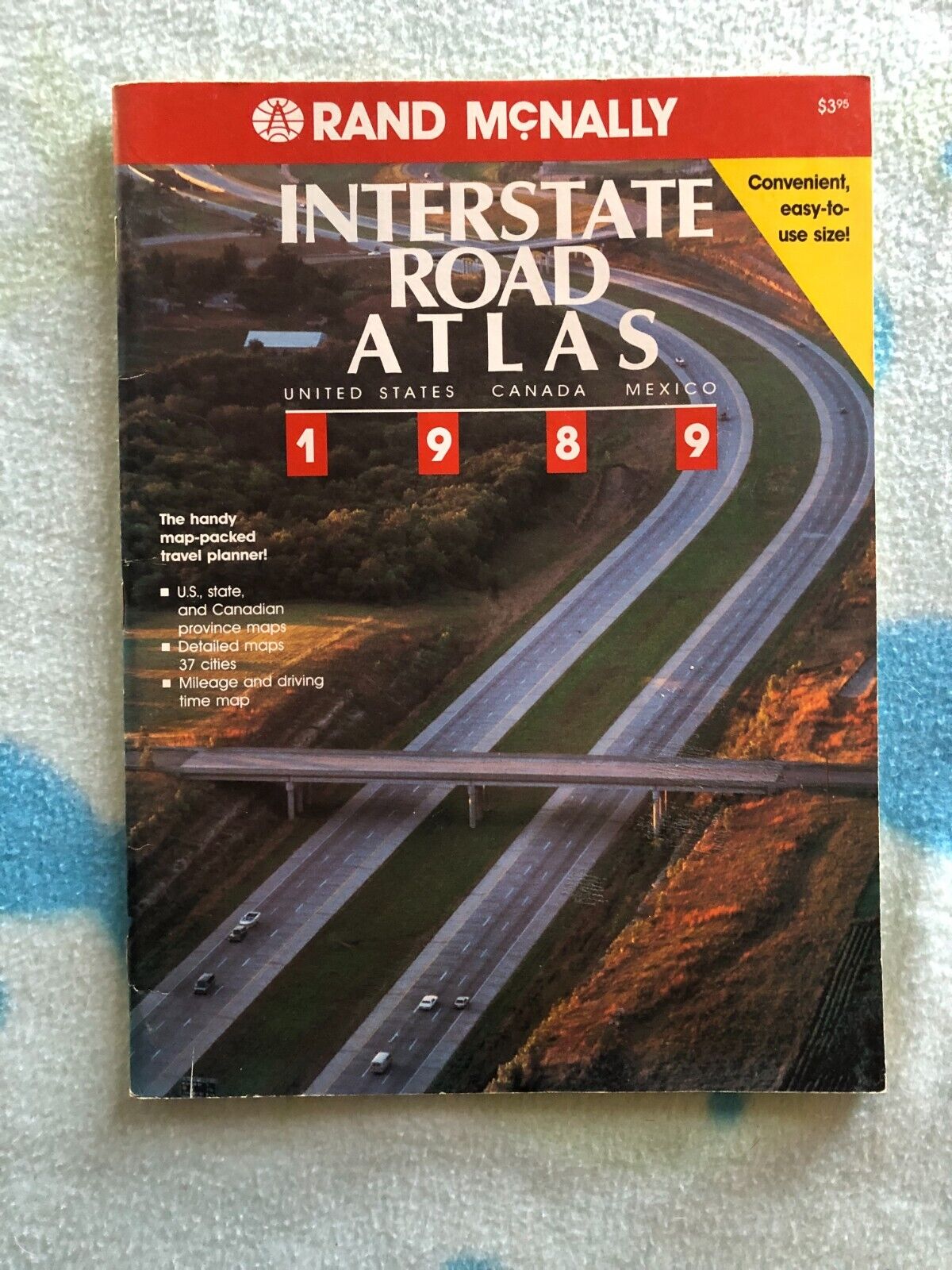 792 - Rand Mcnally Interstate Road Atlas - 1989 - 80 Pages