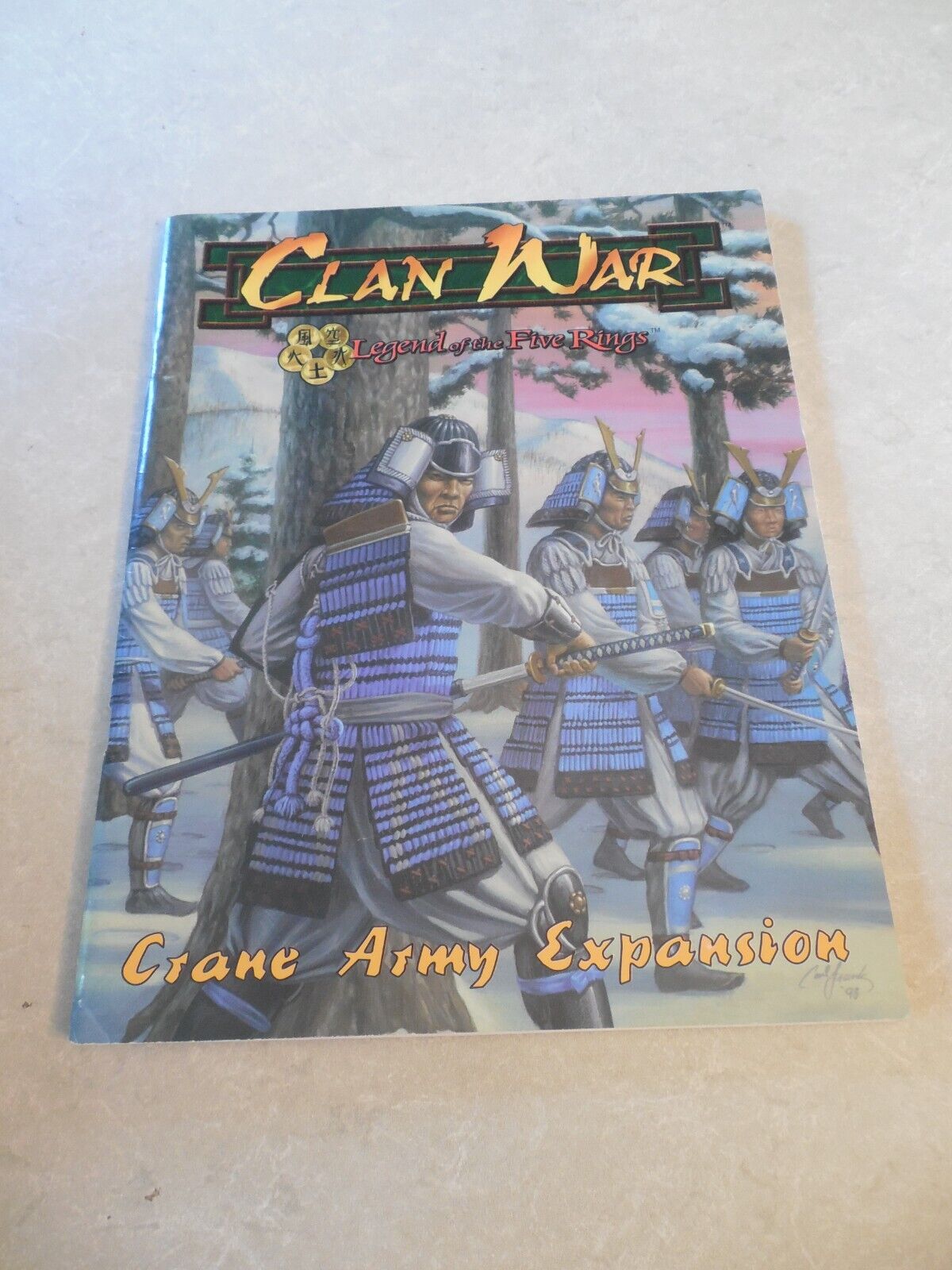 Clan War: Legend Of The Five Rings - Crane Army Expansion, Wizards, 1998, Pb!