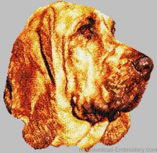 Embroidered Fleece Jacket - Bloodhound Dle1486 Sizes S - Xxl
