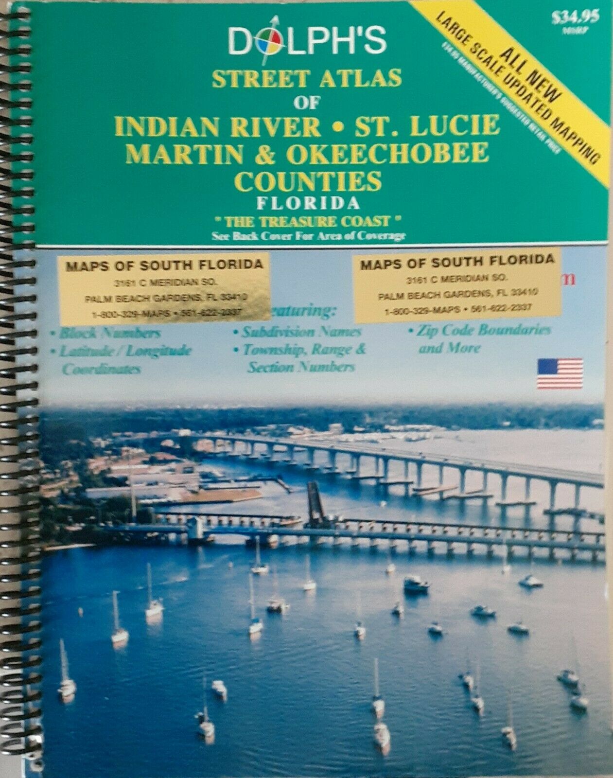STREET ATLAS OF INDIAN RIVER* ST. LUCIE8 MARTIN & OKEECHOBEE COUNTIES FLORIDA